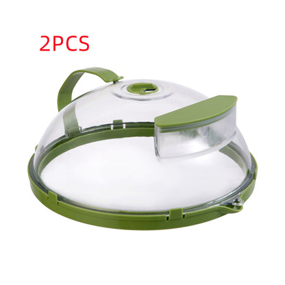 Microwave Food Cover – Splash-Proof Heat Resistant Splatter Guard Lid for Food Heating (Reusable & Easy Clean)