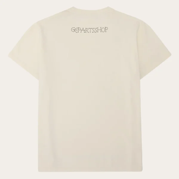 100% Organic Cotton Embroidered T - Shirt: Loose Fit, Breathable Essential for Daily Wear - Image 3